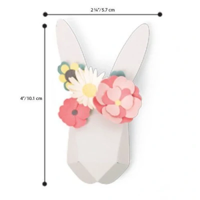 Abbildung von Sizzix 613276 Thinlits Stanzschablonen 9 STK 664378 Origami Hase von Olivia Rose, Kunststoff, Mehrfarben, Einheitsgröße