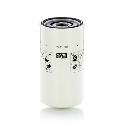 Abbildung von MANN FILTER W 11 201 Filter, Arbeitshydraulik 108