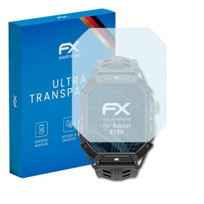 Abbildung von atFoliX Schutzfolie kompatibel mit Oukitel BT80 Folie, ultraklare FX Displayschutzfolie (3X)