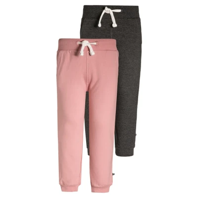 Abbildung von Minymo Basic Solid Zbasic MPACK2 Jogginghose für Kinder, Größe: 80, Blusher