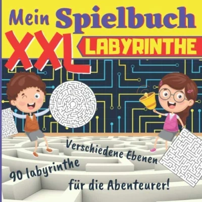 Abbildung von Mein Spielbuch XXL Labyrinthe: ab 5 Jahren: 90 Labyrinthe für Kinder Labyrinth buch Kinderspielbuch Ein Erstaunliches Aktivitätsbuch Ferienheft