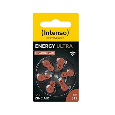 Abbildung von Intenso Energy Ultra Hörgeräte Batterie PR 41 312 6er Blister