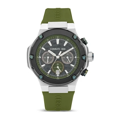 Abbildung von Cerruti 1881 Lucardo Chronograph, Herren, Größe: One Size, Olive