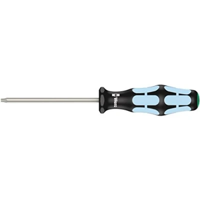 Abbildung von Wera 3367 TORX® Schraubendreher, Edelstahl, TX 10 x 80 mm, 05032052001
