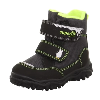 Abbildung von Superfit HUSKY1 Snowboot/Winterstiefel für Kinder, Größe: 27, Schwarz/gelb Schuhe