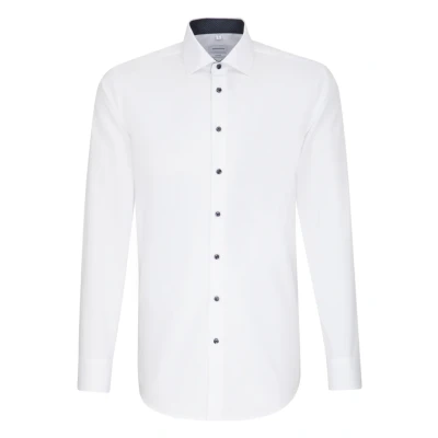 Abbildung von Seidensticker Shaped FIT Hemd, Herren, Größe: 45, White