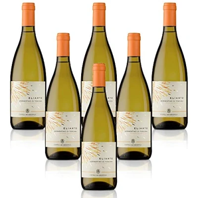 Abbildung von Italienischer Weißwein Vino Bianco IGT Toscana Vermentino Elianto Castelli del Grevepesa Castelgreve (6 flaschen 75 cl.)