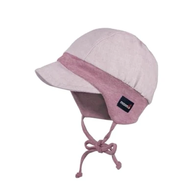 Abbildung von MAXIMO Schirmmütze BABY Schildmütze Jerseybund, Bindeband, UV 15