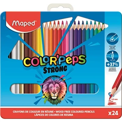 Abbildung von Maped Buntstifte, mehrfarbig, 24 Stück (1 Stück)