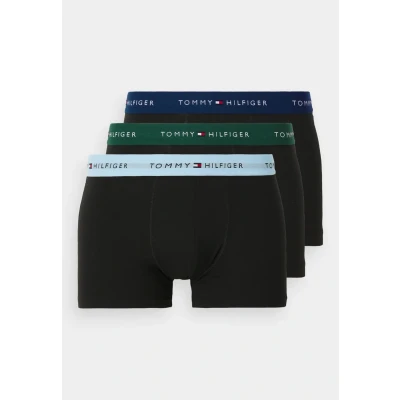 Abbildung von Tommy Hilfiger Men 3P WB Trunk UM0UM02763 Trunk, Gold, M, Gold (ORN Grn/PRP NVY/VES Blu), M