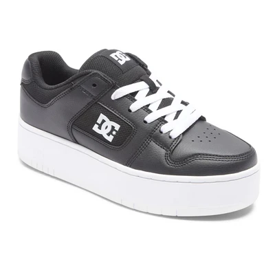 Abbildung von DC Shoes Manteca Sneaker low, Damen, Größe: 38, Black/white Leder