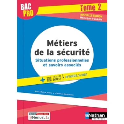 Abbildung von Métiers de la sécurité Situations professionnelles et savoirs associés Tome 2 Bac pro élève 2022: 2,