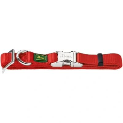Abbildung von Hunter Tierbedarf Hunde Halsband Vario Basic ALU Strong rot
