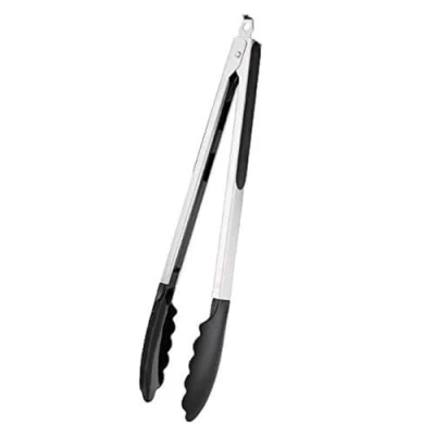 Abbildung von Vogue CS001 Schöpfkelle mit Edelstahlgriff, 340 mm, Schwarz