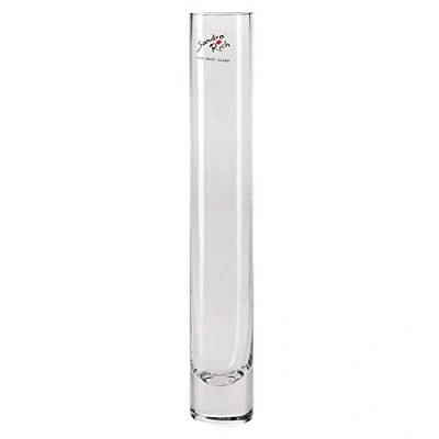 Abbildung von matches21 Vase Glas schlicht Dekoglas Klarglas Glasvase Blumenvase Zylinder hoch rund 1 STK Ø 4x26 cm