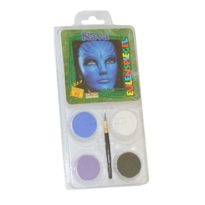 Abbildung von Eulenspiegel 204672 Schmink Set Nava, für ca. 40 Masken, Schminkfarben, Karneval, Mottoparty