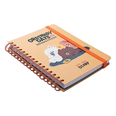 Abbildung von Erik Line Friends Schulplaner 2021 2022 Ringbuch Kalender Terminkalender Wochenübersicht