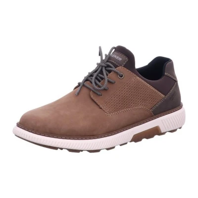 Abbildung von Rieker B3355 Sportlicher Schnürer, Herren, Größe: 40, Brown schoko braun Schuhe