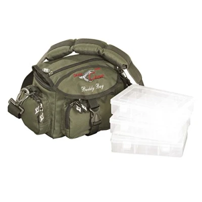 Abbildung von Iron Claw Ködertasche Zubehörtasche, Unisex Erwachsene, Mehrfarbig, 30 x 16 18 cm