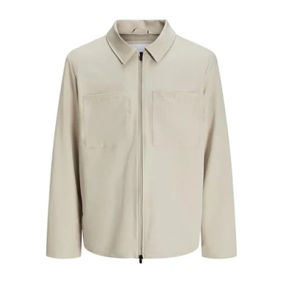 Abbildung von Jack &amp; Jones Leichte Jacke, Herren, Größe: Large, Moonbeam