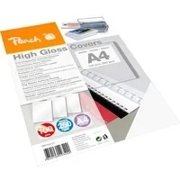 Abbildung von Peach Deckblätter A4 250g/m2 100 Stück weiß PB100 01
