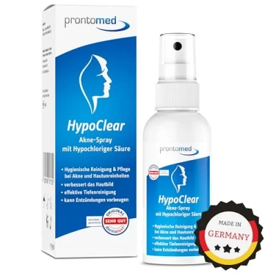 Abbildung von Prontomed HypoClear Spray 75ml Effektive Hautpflege mit hypochloriger Säure/Hypochlorus Acid bei Akne, Hautunreinheiten und Rötungen Für klare, gesunde Haut schonend wirksam!