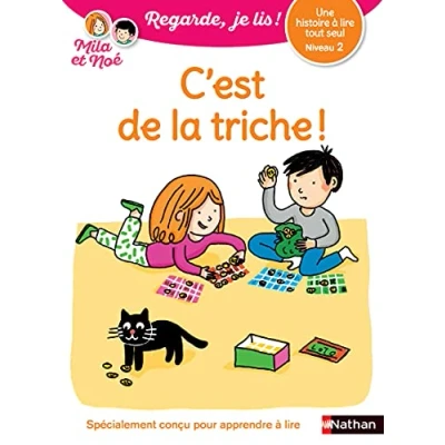 Abbildung von C&#039;est de la triche ! Niveau 2 Regarde, je lis Une histoire a lire tout seul