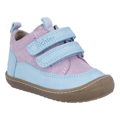 Abbildung von Richter Lauflernschuh &quot;Maxi WMS: mittel&quot;, Babyschuh, Klettschuh, Kindergartenschuh im coolen Materialmix