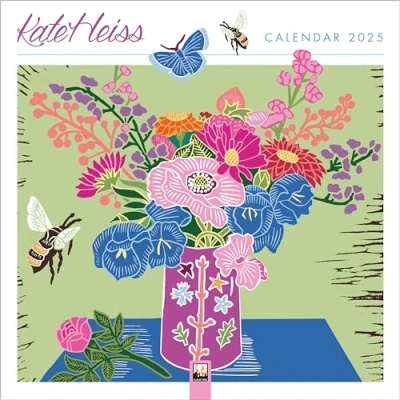 Abbildung von Kate Heiss Kunstkalender 2025: Original Flame Tree Publishing Kalender [Kalender] (Wall Kalender)