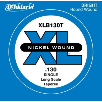 Abbildung von D&#039;Addario XLB130T Nickel (Größe: XL) Wound Bass Einzelsaite Tapered Long Scale 130