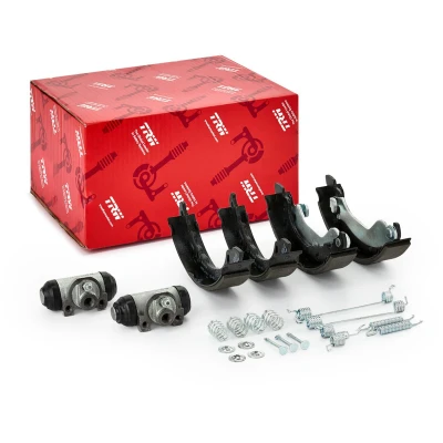 Abbildung von TRW Brake Kit BK1768 Bremsbacken 180 32 AP LOCKHEED mit Radbremszylinder FIAT: Panda II Schrägheck