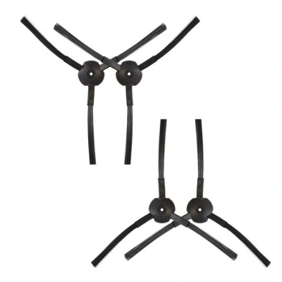 Abbildung von ZACO Saugroboter Zubehör Set 4er Seitenbürsten, für V3sPro, V4, V5sPro, V5x, A4s, A6, A8s, (4 tlg), Ersatz Ersatzbürste, Reinigungsbürste