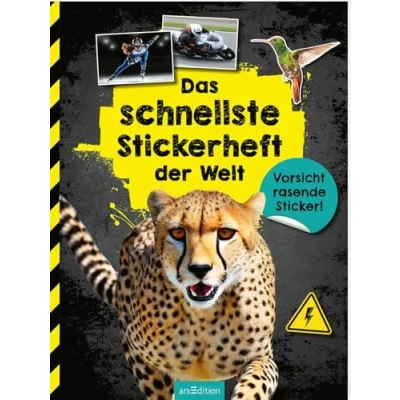 Abbildung von Das schnellste Stickerheft der Welt: Vorsicht rasende Sticker!