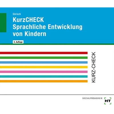 Abbildung von eBook inside: Buch und KurzCHECK Sprachliche Entwicklung von Kindern: als 5 Jahreslizenz für das