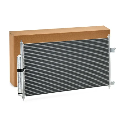 Abbildung von NRF EASY FIT 35550 Klimakondensator mit Trockner, Dichtring 15,5 10,1 Aluminium 680 NISSAN: X Trail