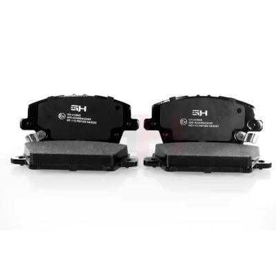 Abbildung von GH 412640 Bremsbelagsatz mit akustischer Verschleißwarnung Bremssattelschrauben Zubehör HONDA: CIVIC 8 Hatchback, Stufenheck