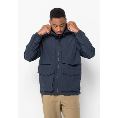 Abbildung von Jack Wolfskin Lightsome Wander Softshelljacke, Herren, Größe: Large, Night blue
