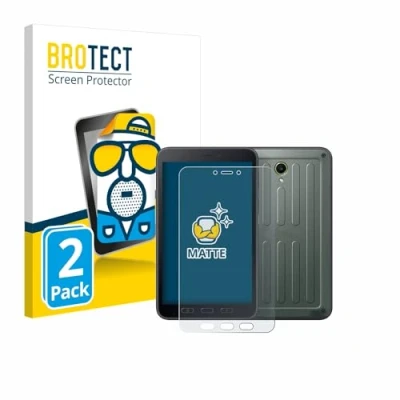 Abbildung von BROTECT Entspiegelungs Schutzfolie für Samsung Galaxy Tab Active 5 (Hochformat) (2 Stück) Matte Displayschutz Folie, Anti Reflex, Fingerprint