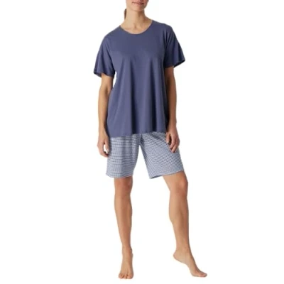 Abbildung von Schiesser SET Nachtwäsche Set, Damen, Größe: 42, Blau