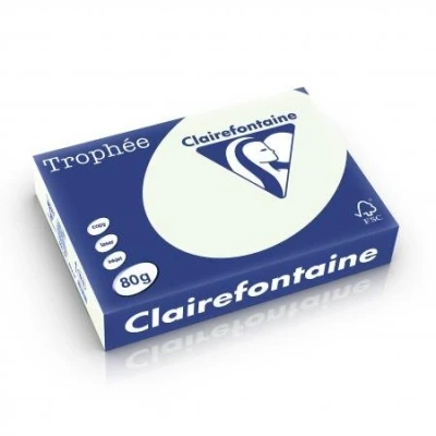Abbildung von Clairefontaine Lichtgroen A4 80 grams (500 vel) Farbiges Papier