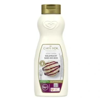 Abbildung von Carte d&#039; Or Dessert Topping Waldbeer (Dessertsauce mit fruchtigem Geschmack) 6er Pack (6x 1kg)