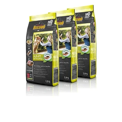 Abbildung von Belcando Adult GF Poultry [1 kg] Hundefutter Rezeptur ohne Getreide Alleinfuttermittel für ausgewachsene Hunde ab 1 Jahr