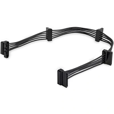 Abbildung von StarTech.com 40 cm SATA Strom Splitter Adapter Kabel M/F Stromverteiler 4x Serial ATA (PYO4SATA)