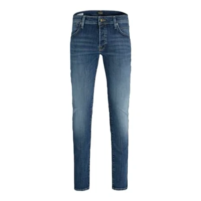 Abbildung von JACK &amp; JONES Male Slim Fit Jeans JjiGlenn, Farbe:Blau, Jeans/Hosen Neu:33W / 36L