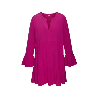 Abbildung von Lascana Freizeitkleid, Damen, Größe: 32/34, Pink