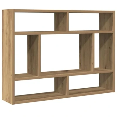 Abbildung von vidaXL Wandregal Artisan Eiche 75x16x55 cm Holzwerkstoff