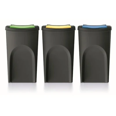 Abbildung von Keden Mülltrennsystem IKWB35S3 S411*, Abfalltrennungsset 3x35L