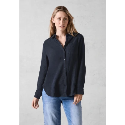 Abbildung von Cecil Shirtbluse, in Musselin Optik