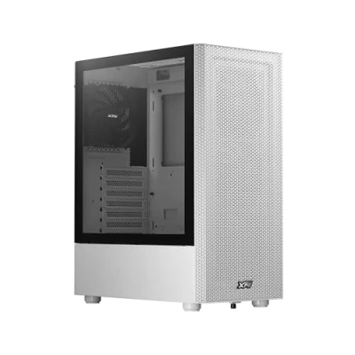 Abbildung von XPG Valor MESH (kompaktes ATX Mid Tower Gehäuse, Frontpanel Design, 3mm gehärtetes Glas Seitenpanel, vorinstallierte x4 120mm Lüfter)