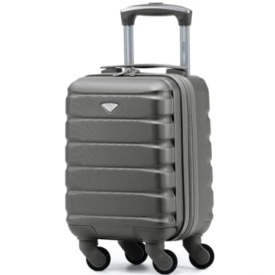 Abbildung von Flight Knight Leichte 4 Rad abs hartschalenkoffer Handgepack, Zugelassen Fur Uber 100 Fluggesellschaften, Einschließlich British Airways, Easyjet Und Maximale Große Ryanair 40x20x25cm